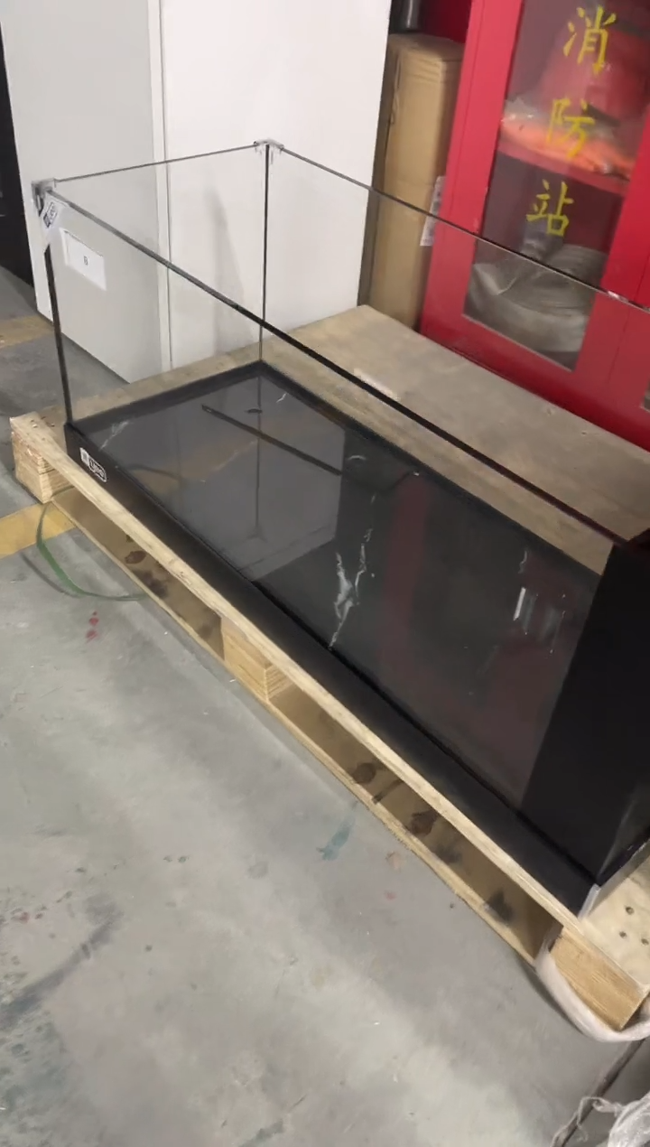 玻璃YEE底滤大鱼缸特价专场！微瑕落灰介意勿拍！