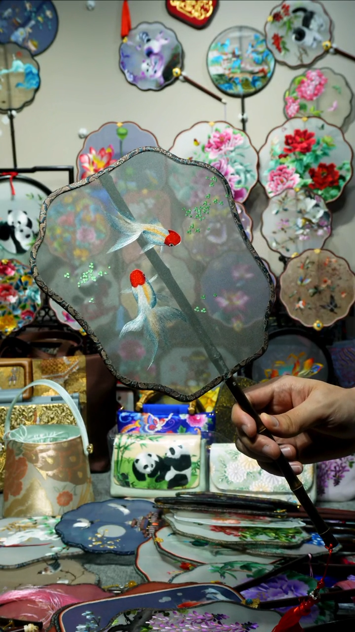 刺绣纯手工苏绣双面绣