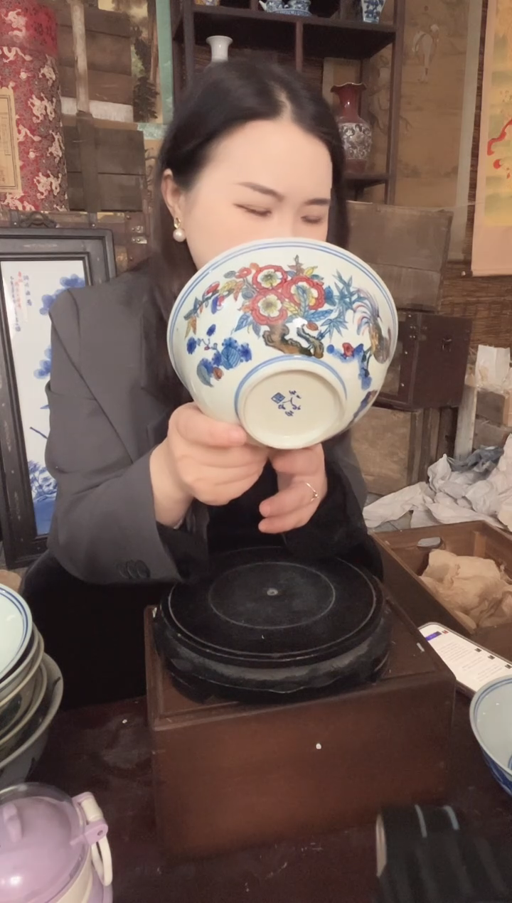 陶景德镇陶瓷摆件J972