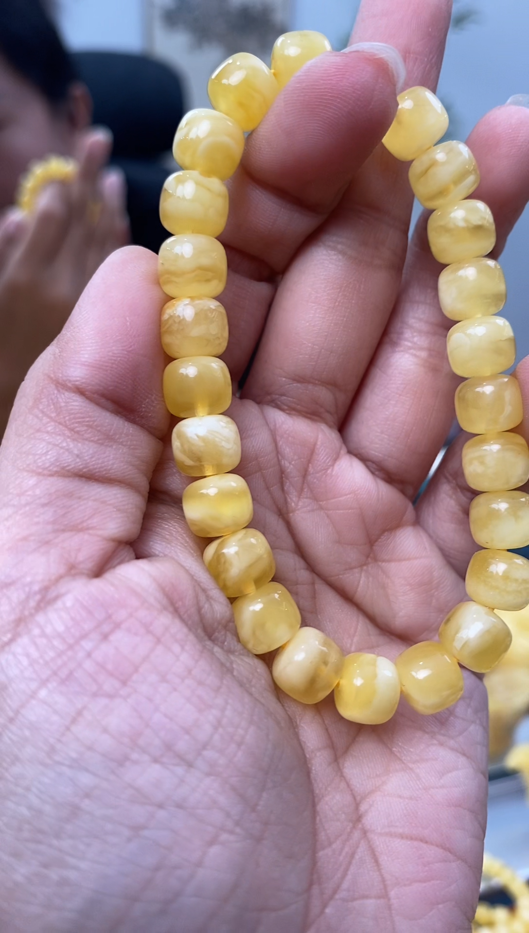 【闪购商品】琥珀裸石未镶嵌天然琥珀蜜蜡手串