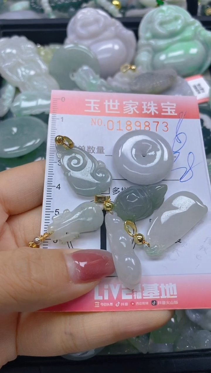 【闪购商品】翡翠颈饰未镶嵌闪购0189873