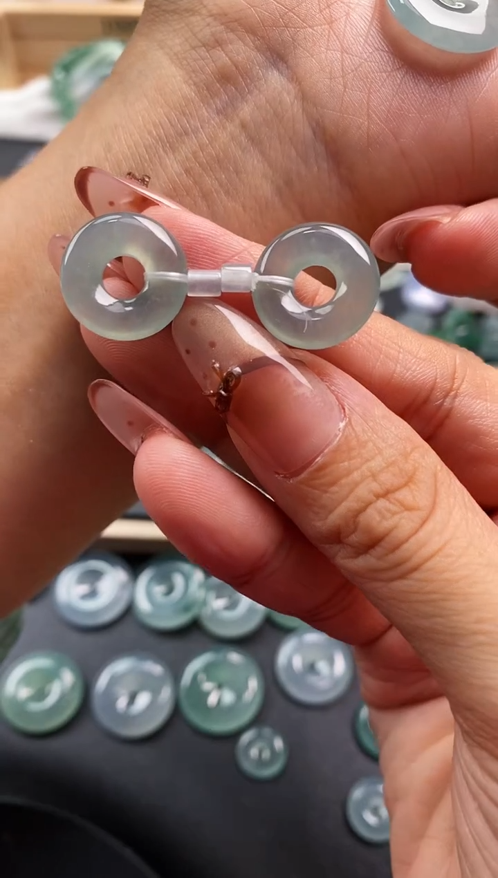 裸石翡翠福利品  甜甜圈99