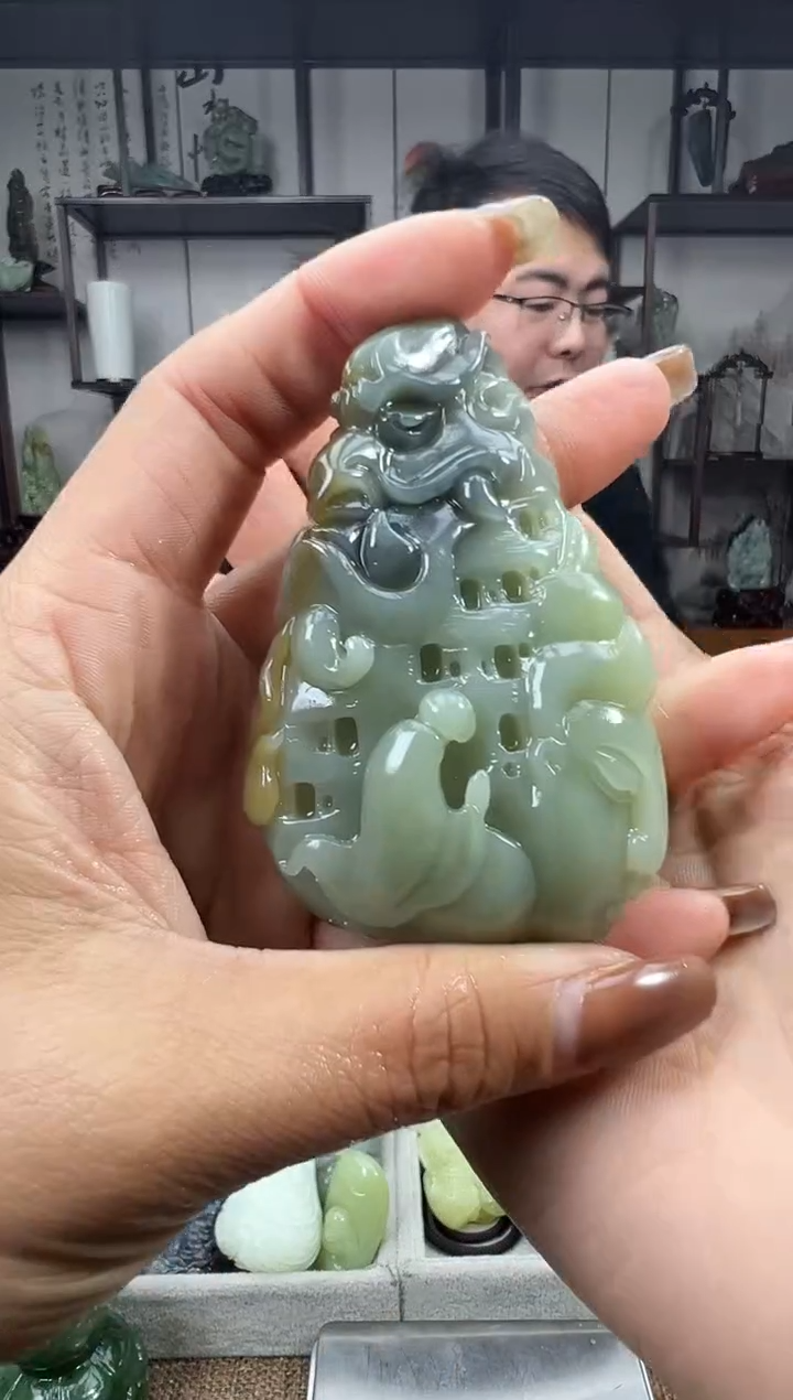未镶嵌和田玉把件1