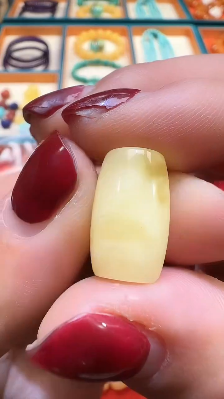 裸石蜜蜡未镶嵌10+蜜蜡精工桶珠