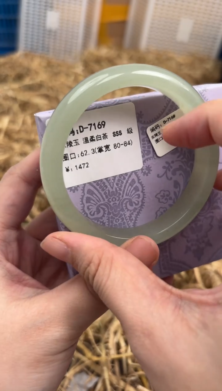 未镶嵌手镯石英质玉D-7169