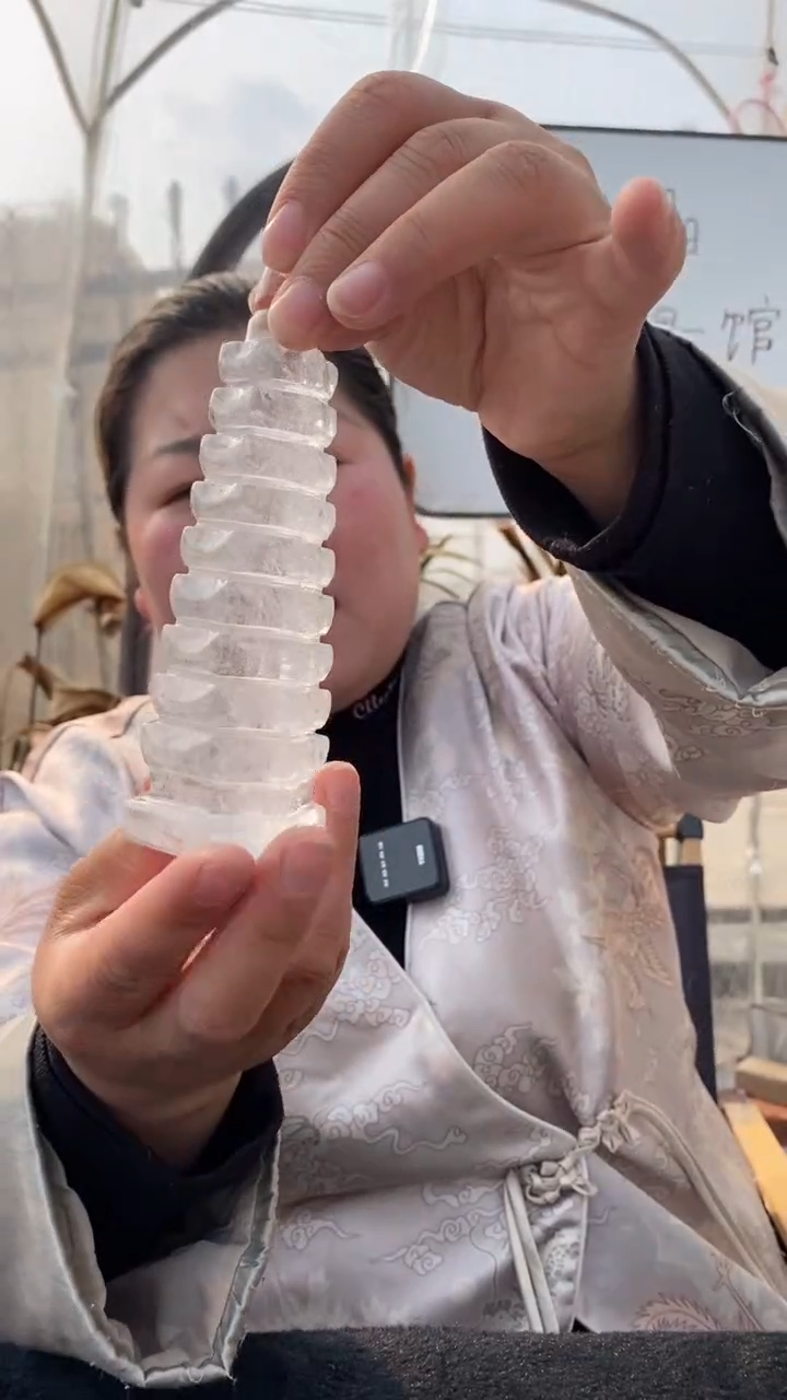 【闪购商品】水晶文昌塔未镶嵌白水晶文昌塔D757