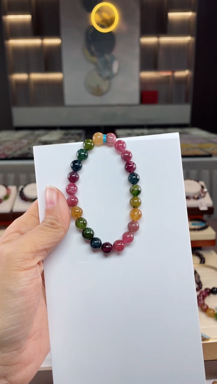 【闪购商品】碧玺单圈手串未镶嵌（多样性发一条）Q
