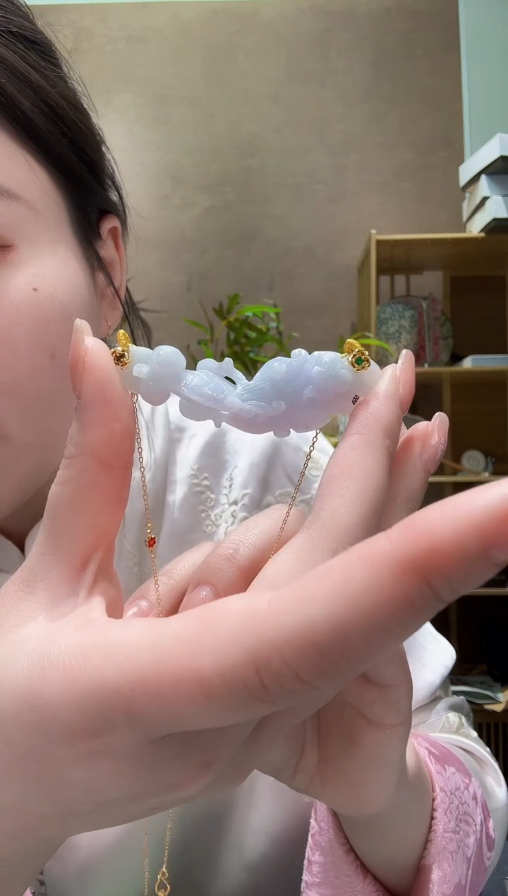 【闪购商品】翡翠颈饰未镶嵌吊坠