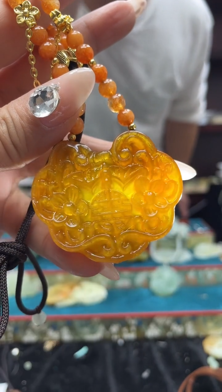 未镶嵌岫玉吊坠多样性发*货拍一发一