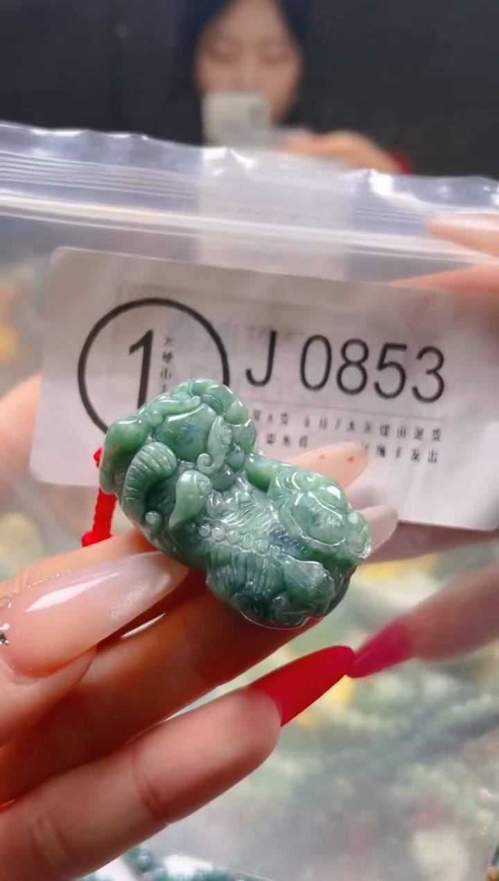 【闪购商品】翡翠颈饰未镶嵌/J/翡翠A货一图一物