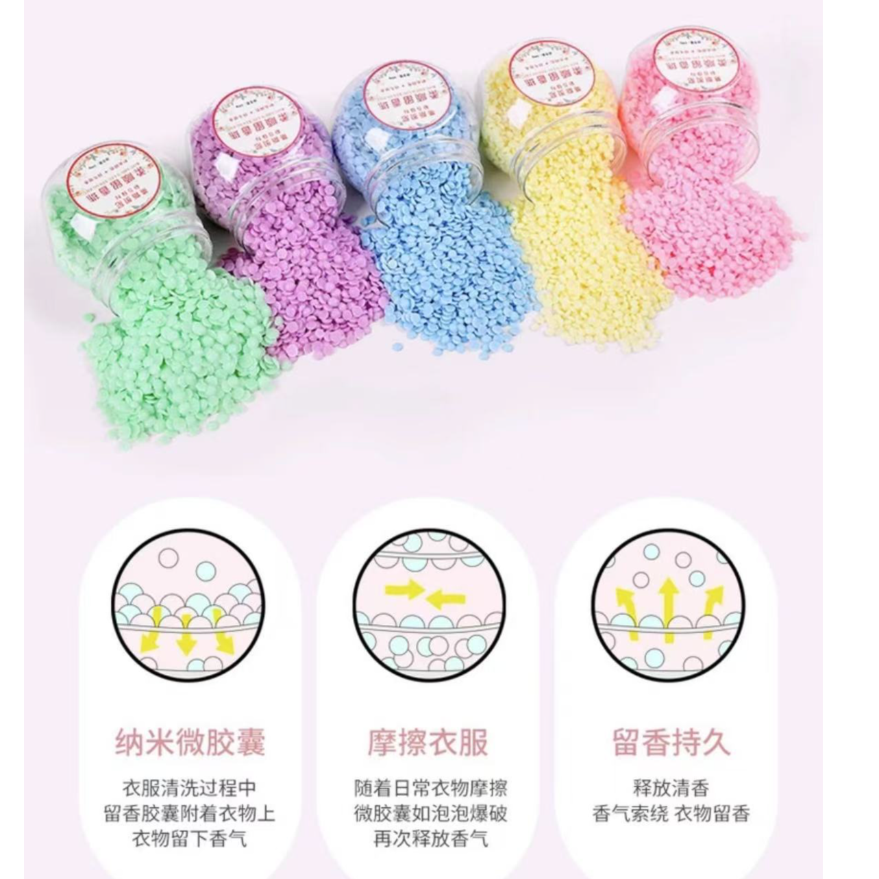 （一盒留香珠换一片面膜）