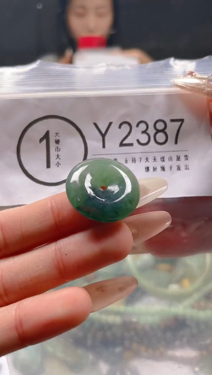 【闪购商品】翡翠颈饰未镶嵌/Y/翡翠A货一图一物