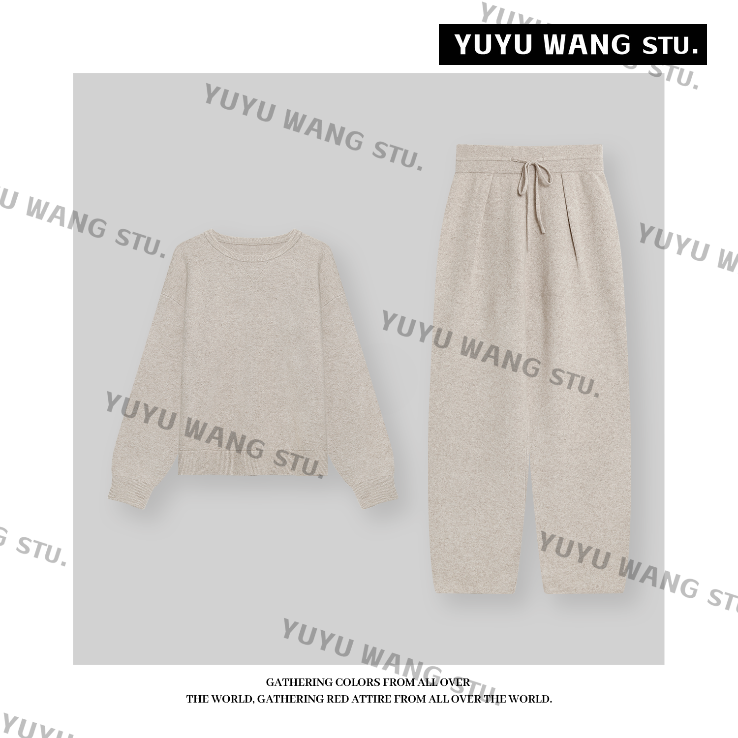 YUYU WANG【棉枝】套装RB2SDRZ3097