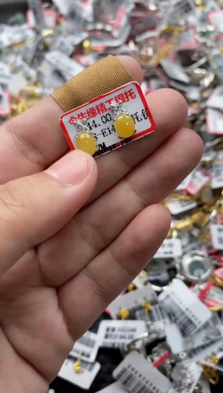 【闪购商品】翡翠戒指银S925镶嵌333333---1