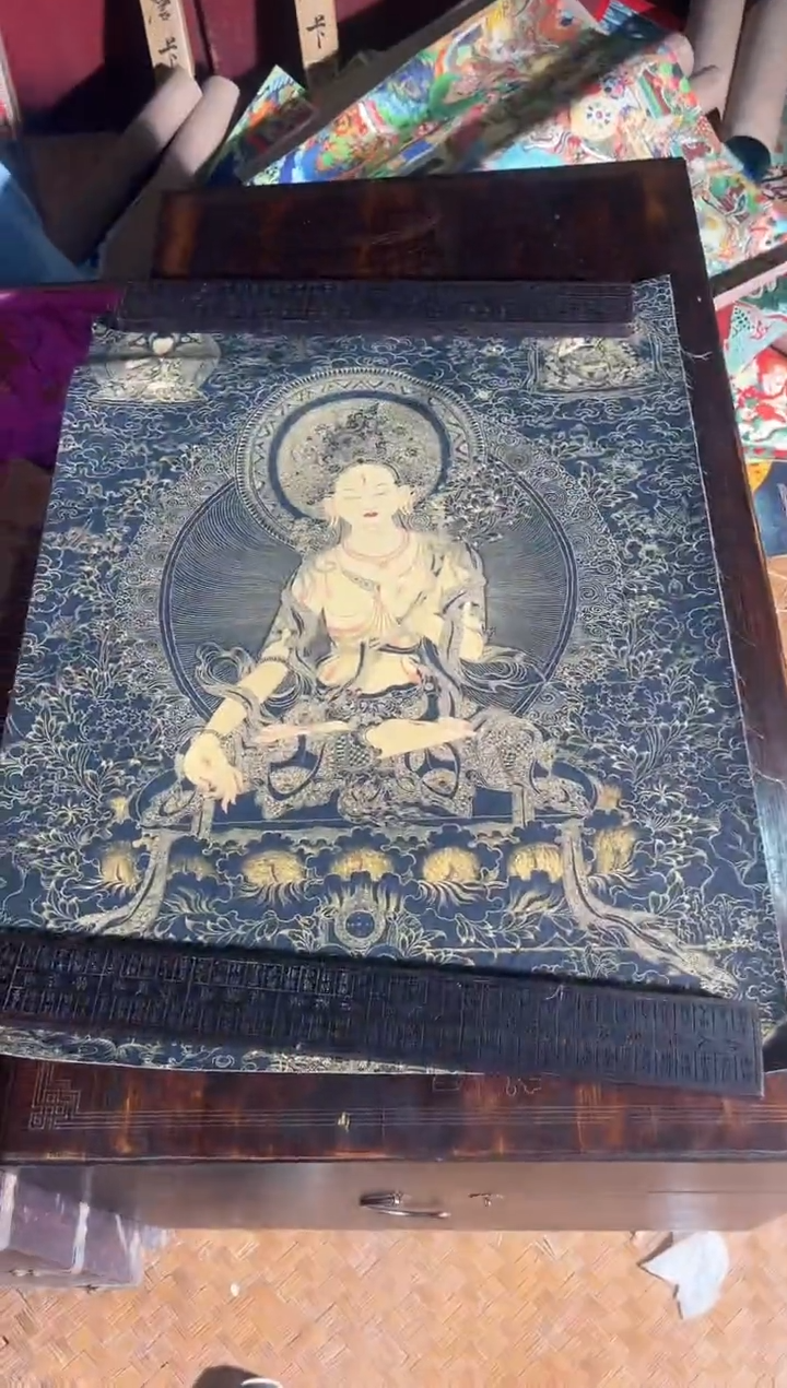 卷轴画旭子唐卡tk160