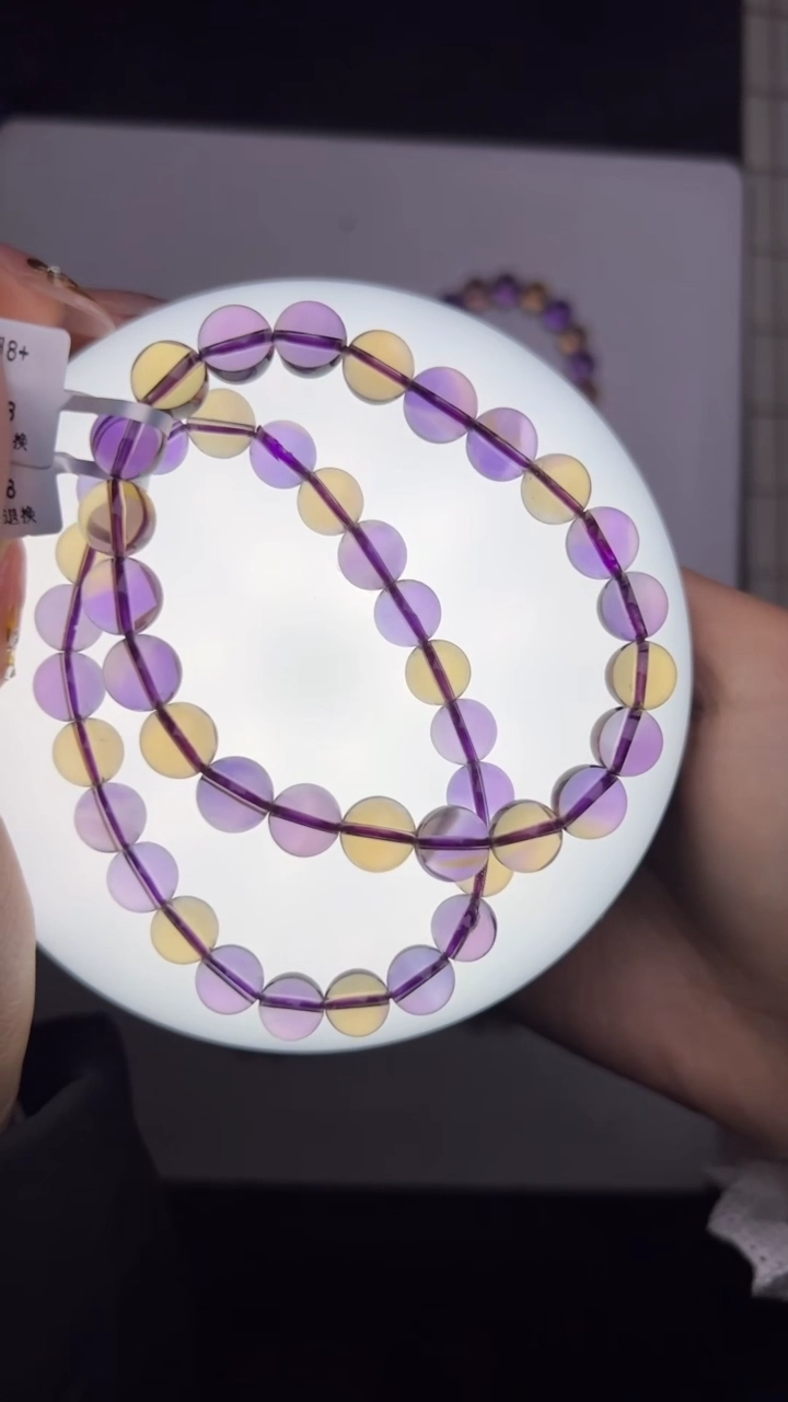 【闪购商品】水晶手链未镶嵌GD4413约8mm多样性发一件