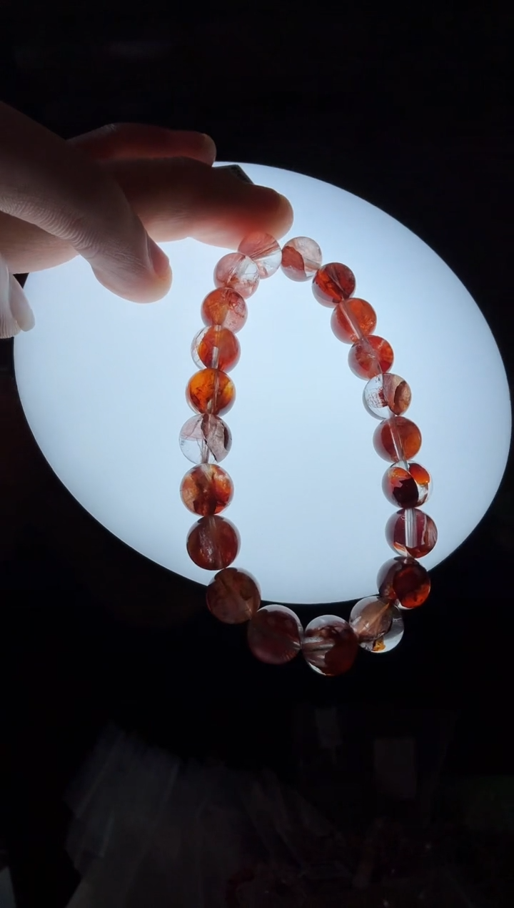 未镶嵌手链水晶晶6778 约9mm