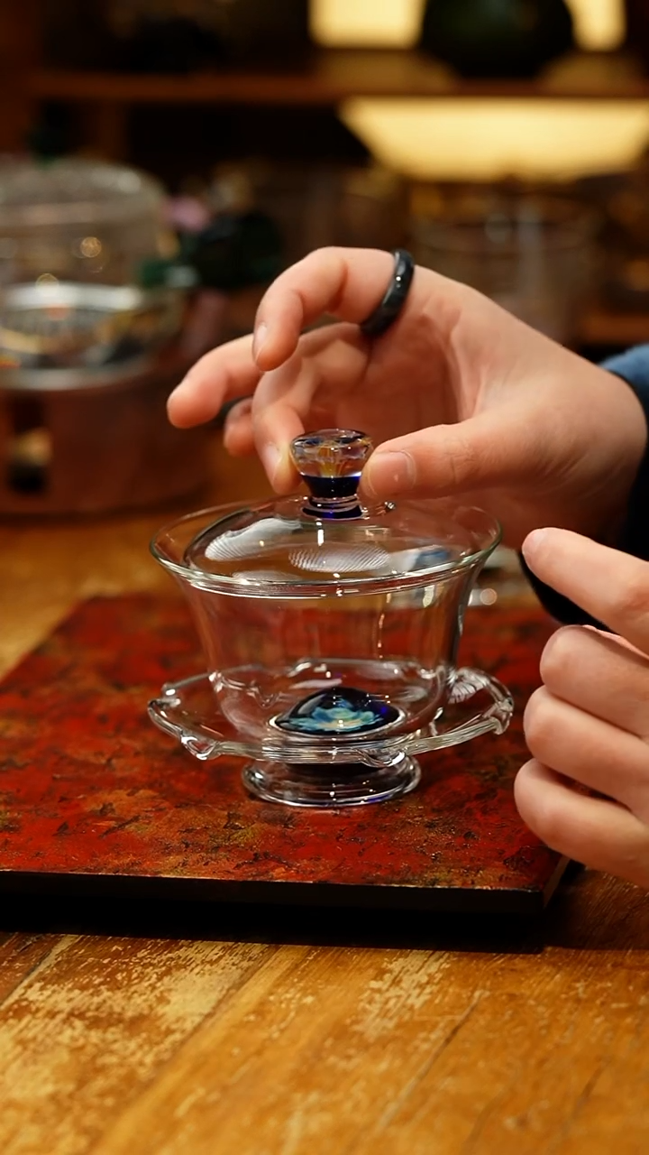 【闪购商品】禾器/莲韵欣语盖碗