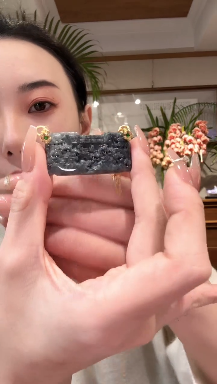 【闪购商品】翡翠颈饰未镶嵌国风