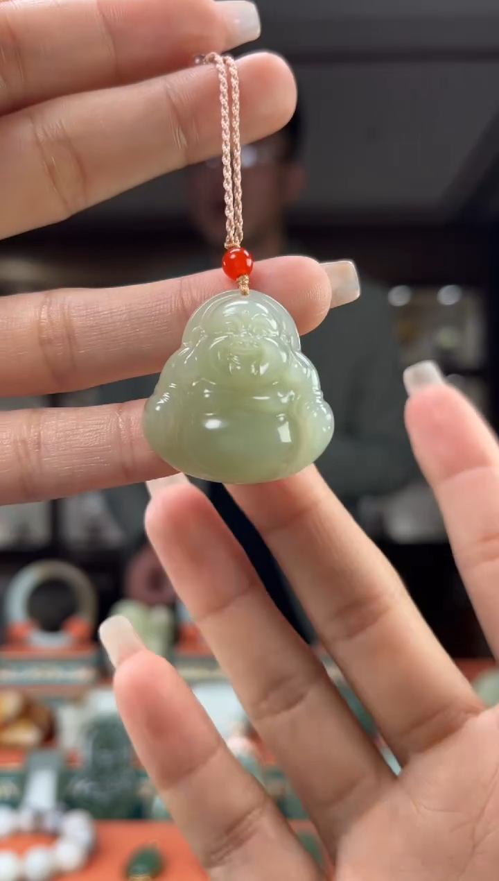 【闪购商品】和田玉颈饰未镶嵌佩佩30mm左右