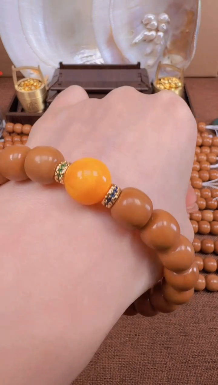 【闪购商品】猴头核桃手串猴头1.0老型单圈一套多样性发其一