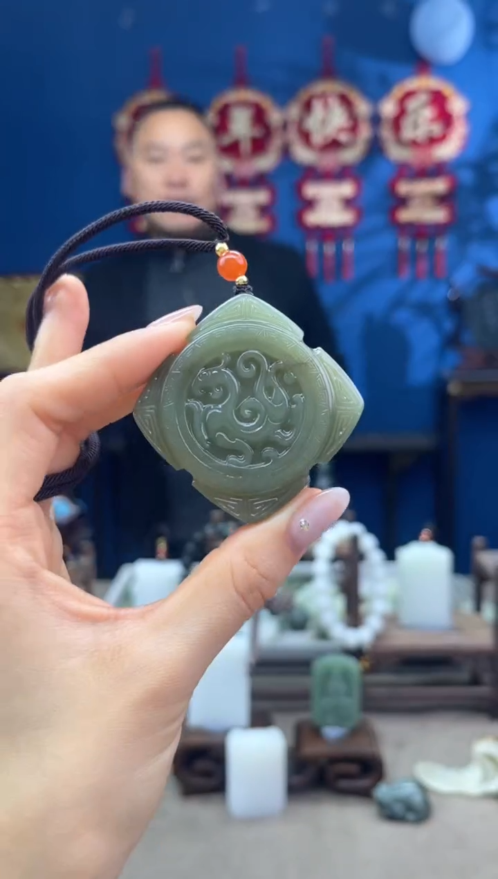 【闪购商品】和田玉颈饰未镶嵌1