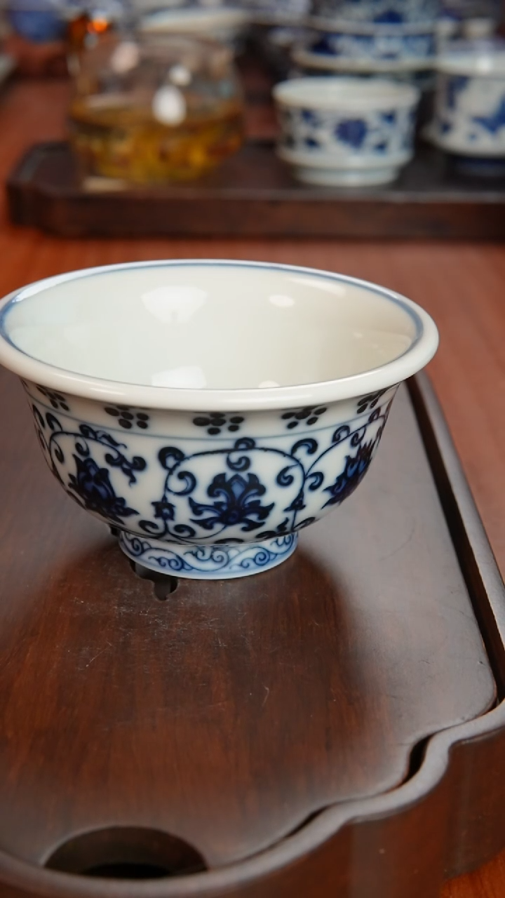 【闪购商品】景德镇镹曰陶手工手绘柴窑茶具