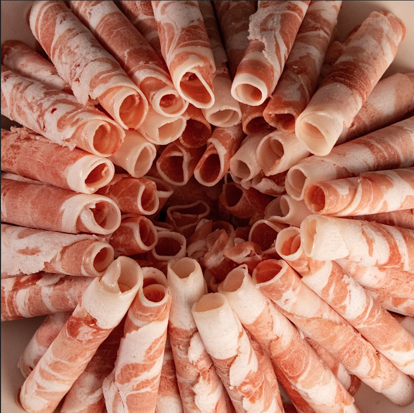 内蒙新鲜4斤羊肉片组合装火锅涮煮食材