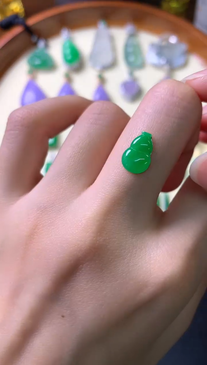 【闪购商品】定制翡翠未镶嵌裸石（镶嵌定制）
