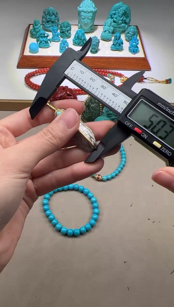 【闪购商品】绿松石配饰配饰银S925镶嵌配饰配饰