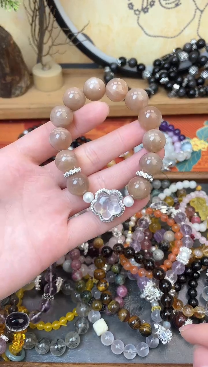 【闪购商品】日光石手链未镶嵌1244