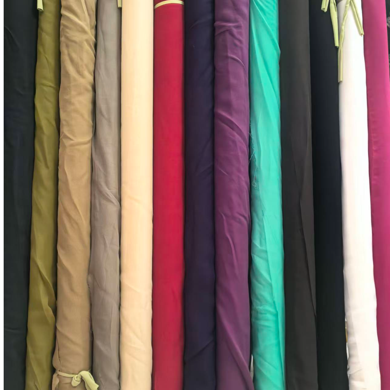 桑蚕丝乔其纱（8姆米，110幅宽）裁剪后不退不换