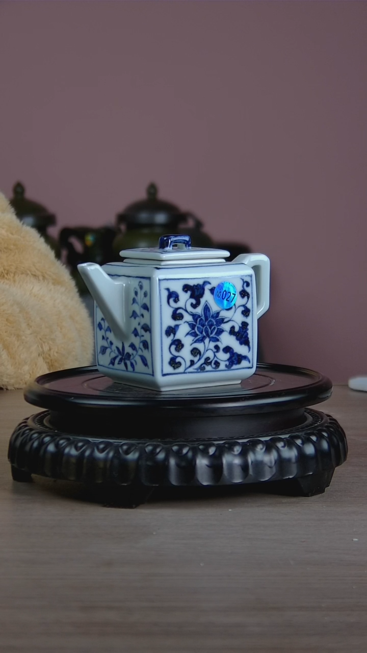 脸*景韵堂仿清茶叶末釉