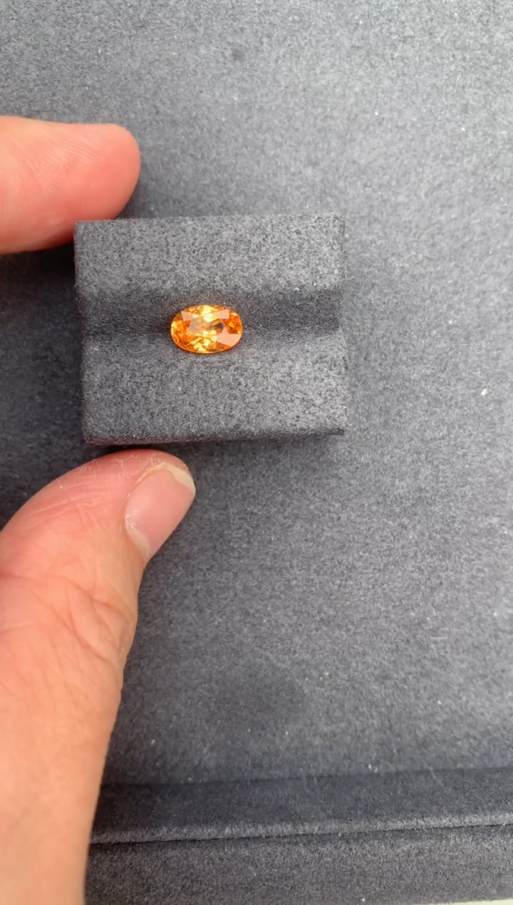 【闪购商品】石榴石（芬达石）裸石未镶嵌1.2ct芬达