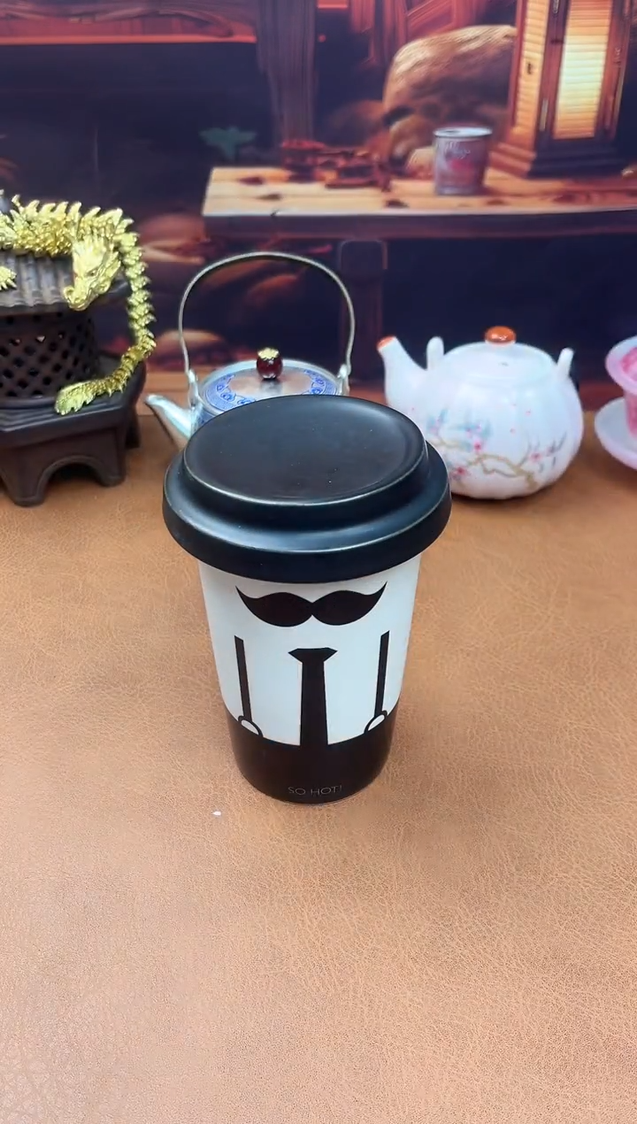 陶瓷茶具摆件旅行套组