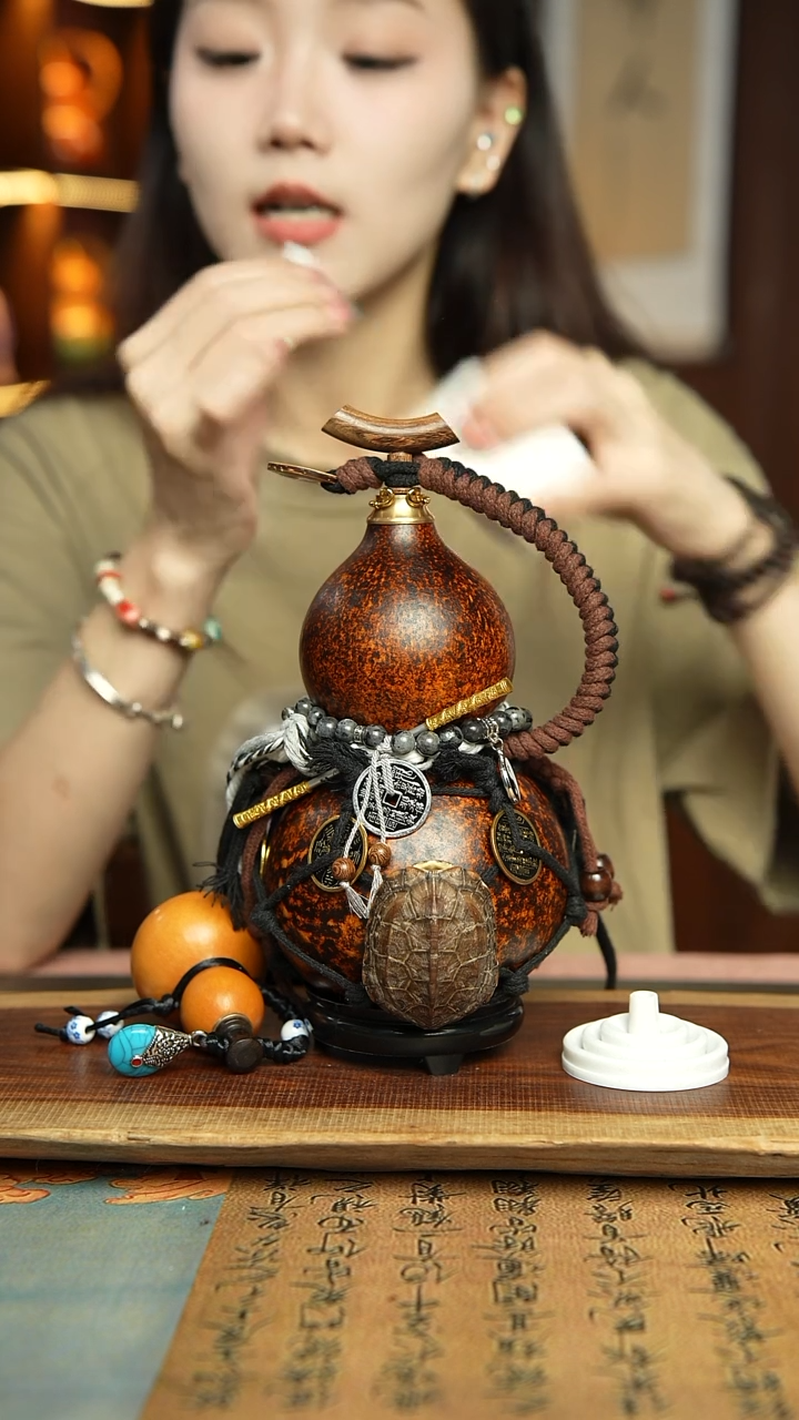 118号精品大漆酒葫芦防腐防渗装水茶酒-