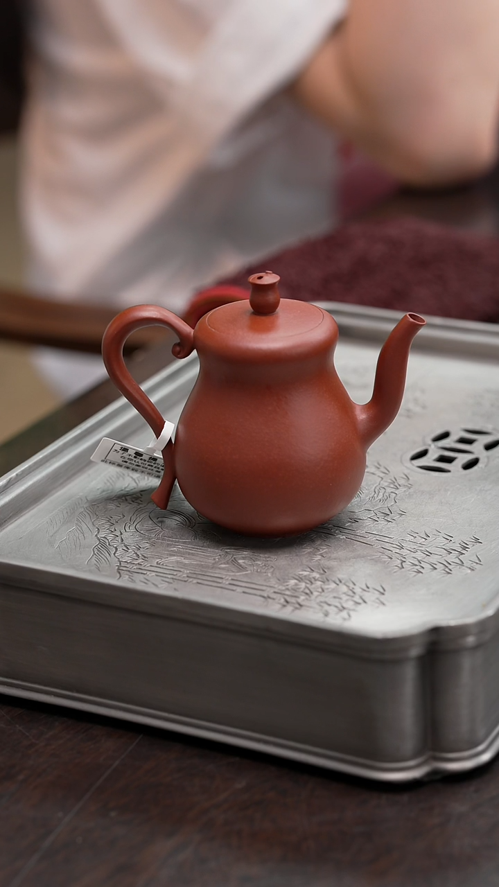 旧***茶潮州手拉壶全手工
