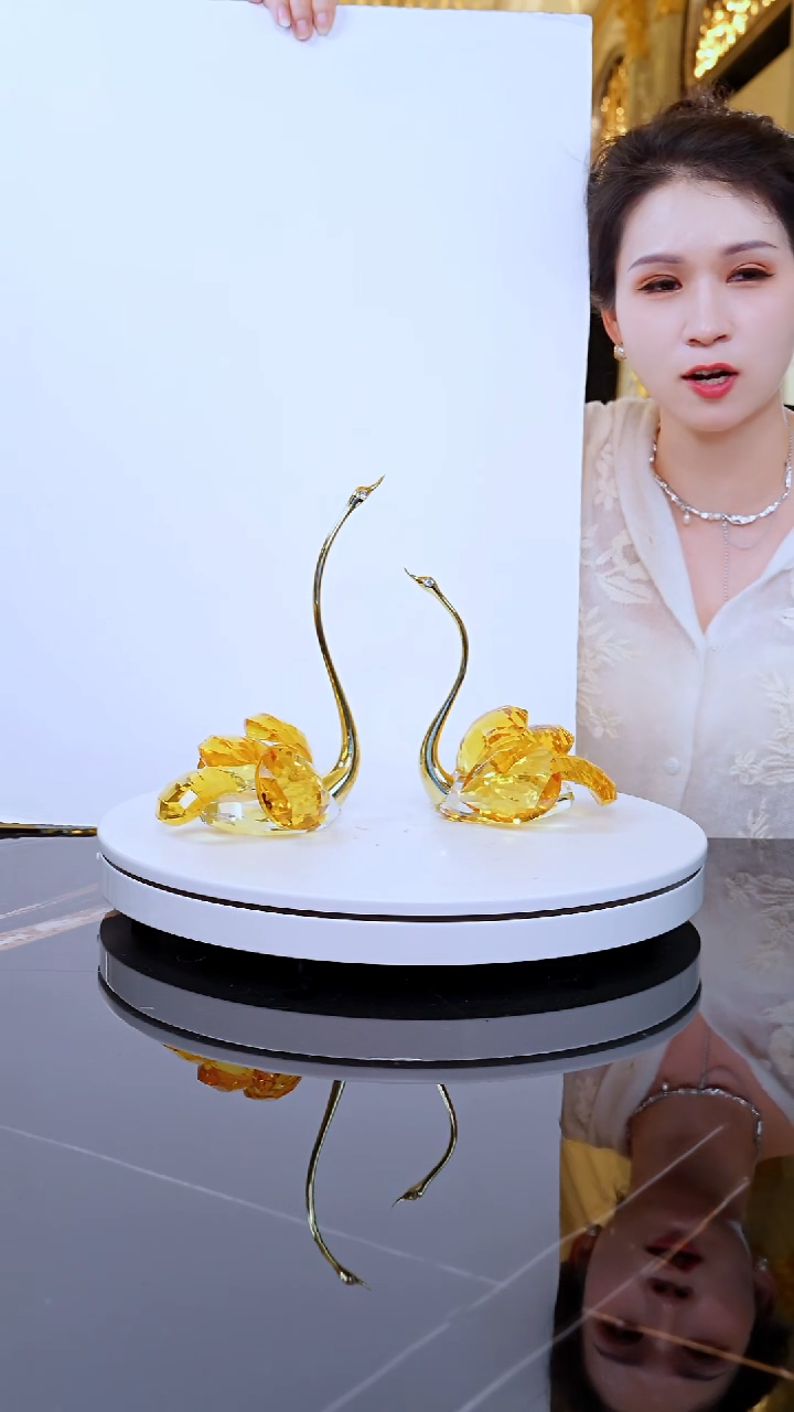 摆件YB00693天鹅摆件一组