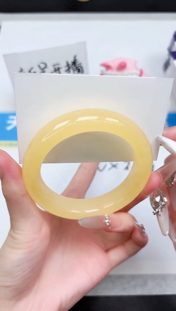 石英质玉手镯未镶嵌214-57.8