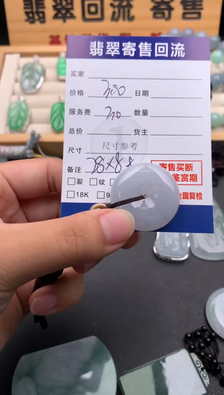 颈饰未镶嵌翡翠10143991