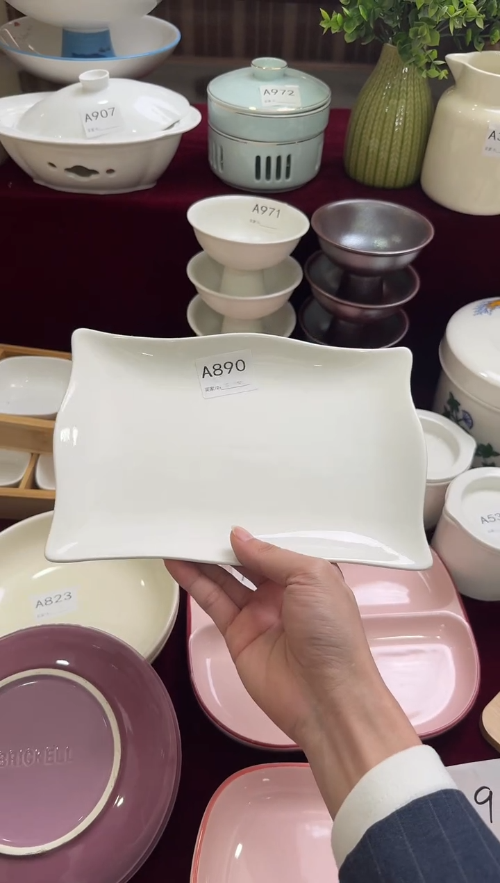 摆件陶A890   库存微瑕陶瓷餐具