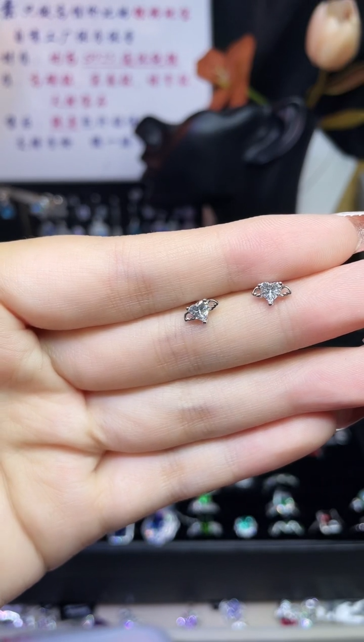 合成立方氧化锆925银编号F0132