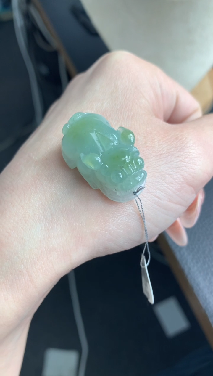 【闪购商品】定制翡翠未镶嵌貔貅