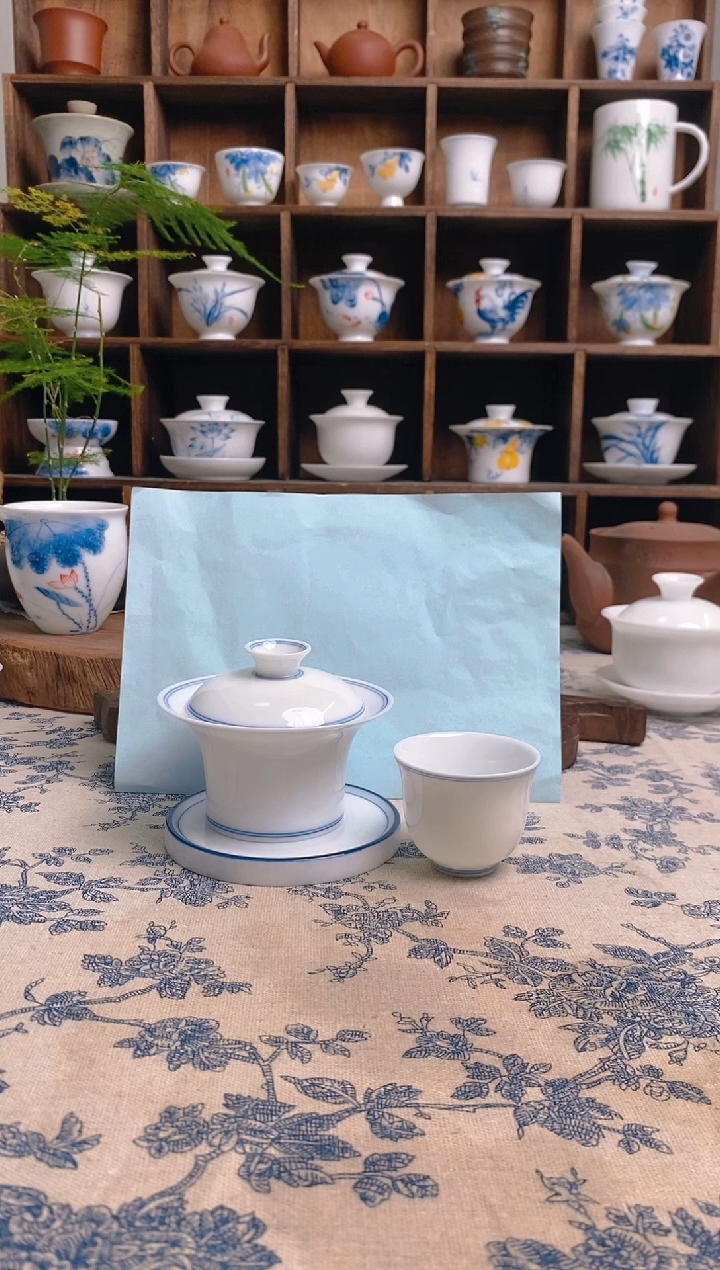 【闪购商品】盖碗/杯群芳斋闪购链接（以闪拍图片为准）