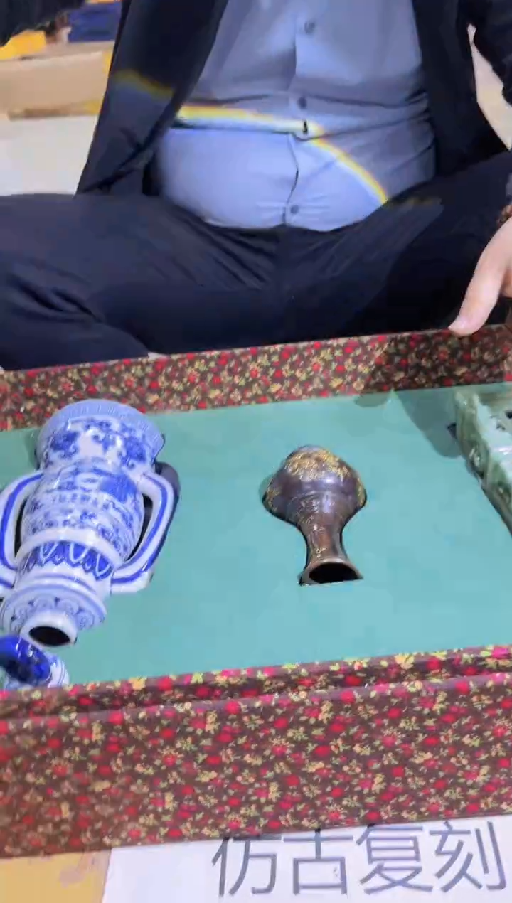 摆件陶瓷景德镇现代陶瓷流水121