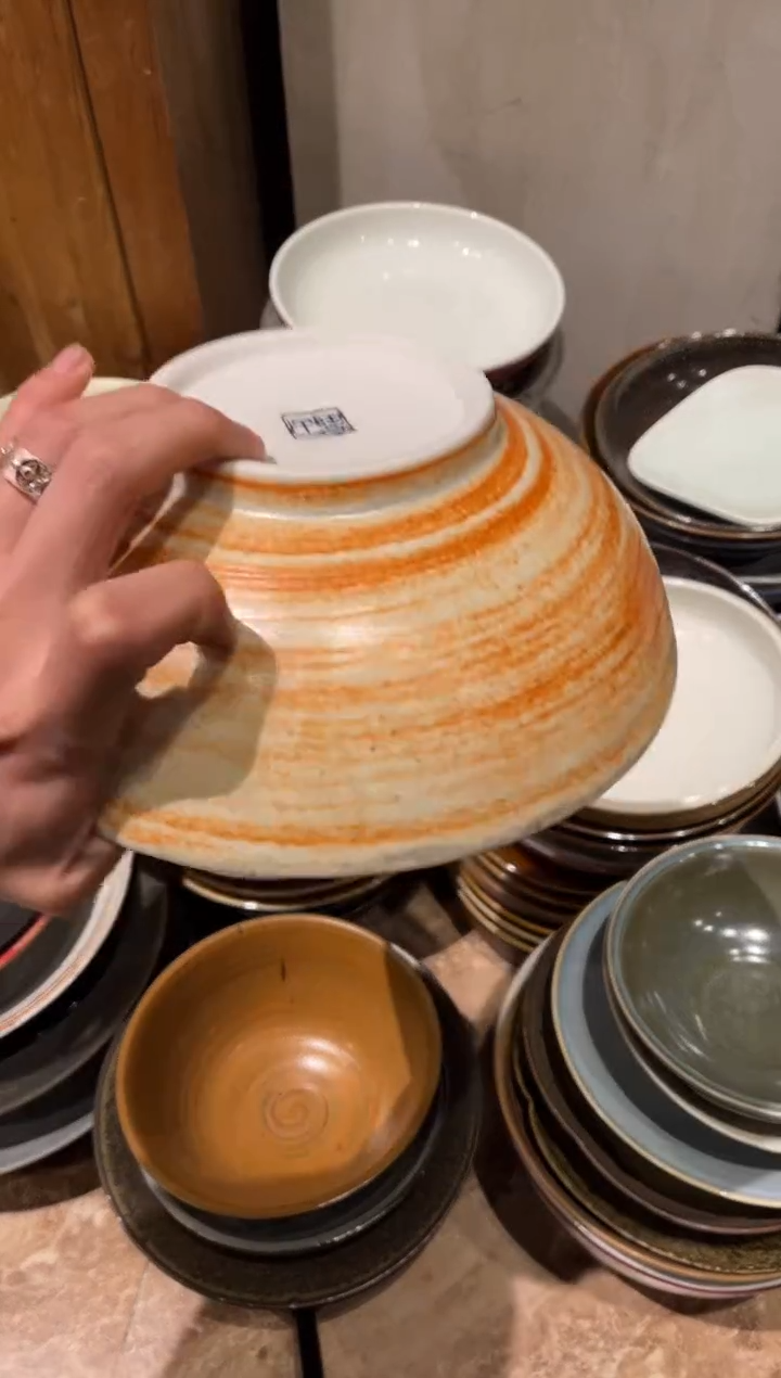 【闪购商品】瓷片614 志野八寸手作深汤碗1个