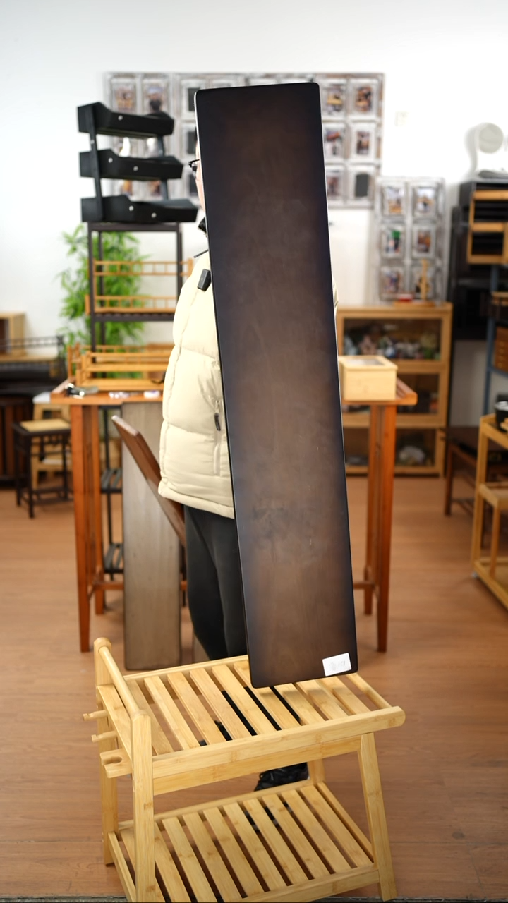 木120宽实木桌面增高架