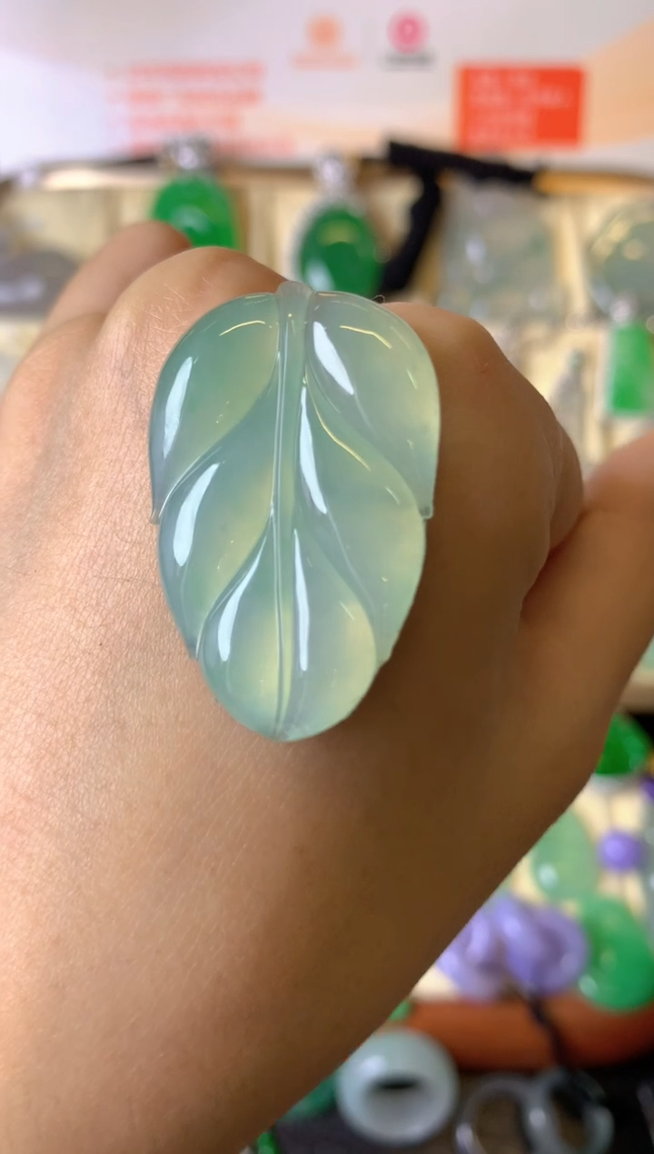 【闪购商品】定制翡翠未镶嵌1裸玉（客户意向镶嵌）