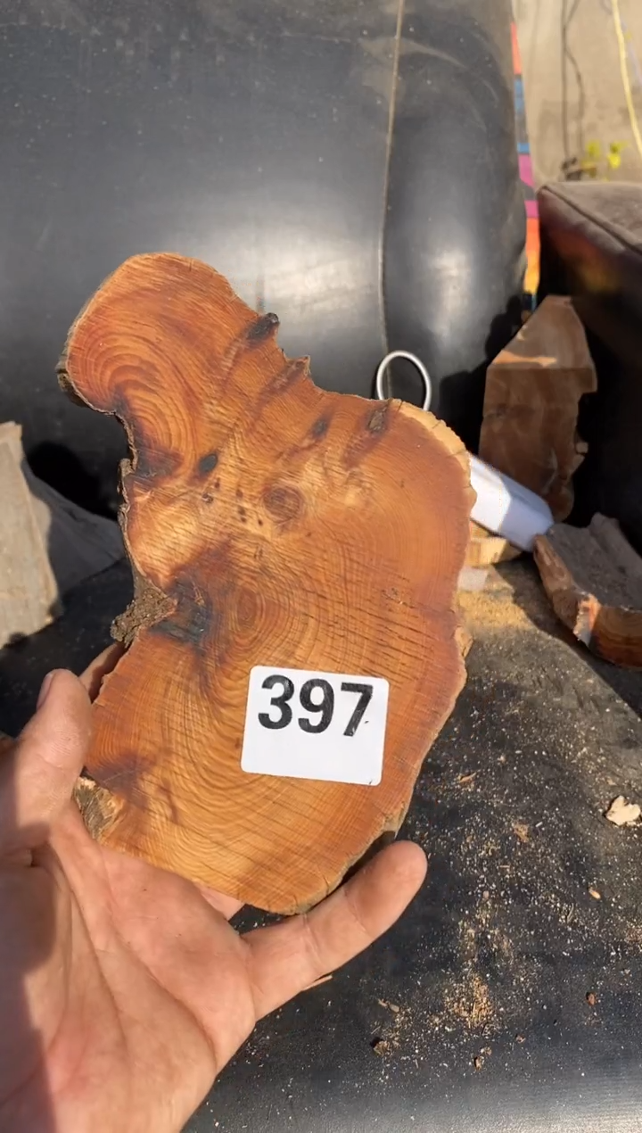 柏木（崖柏）太行陈化崖柏切片！随机（1单1片）397