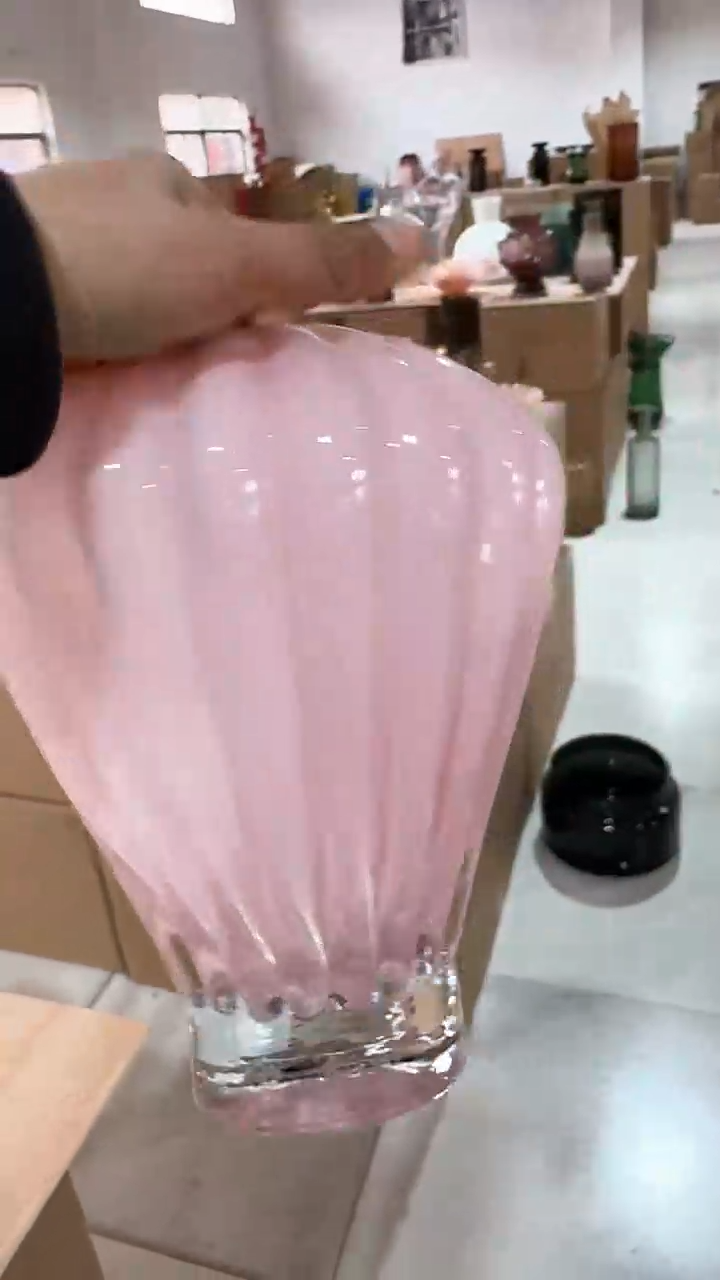【闪购商品】玻璃粉色热气球